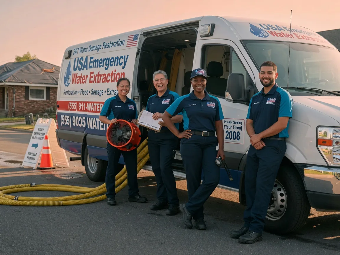 Emergency Water Removal company in Central, LA